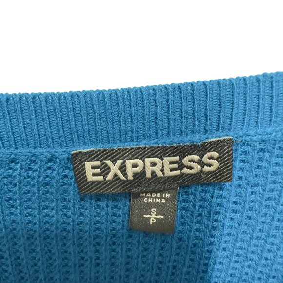 Express Oversized Drop Shoulder Knit Sweater - Picture 8 of 9
